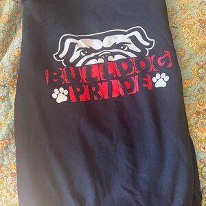 Bulldog Pride Black Dog Sweater